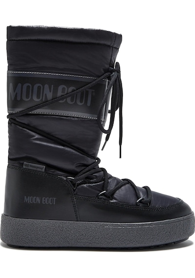Bot Kar Kadın 24500700-001 Moon Boot Ltrack High Nylon Wp Black Siyah
