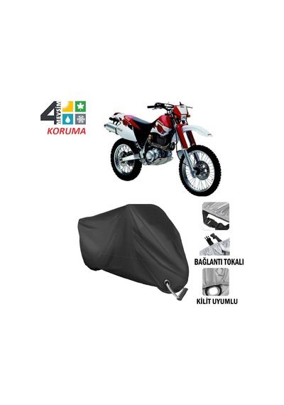 Yamaha Tt 600 R Motosiklet Brandası ( Kilit Uyumlu - Siyah