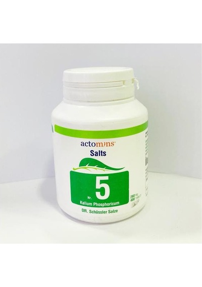 Schüssler Tuzları No5 Kaliumphosporicumd6-400 Tablet- 01-2027