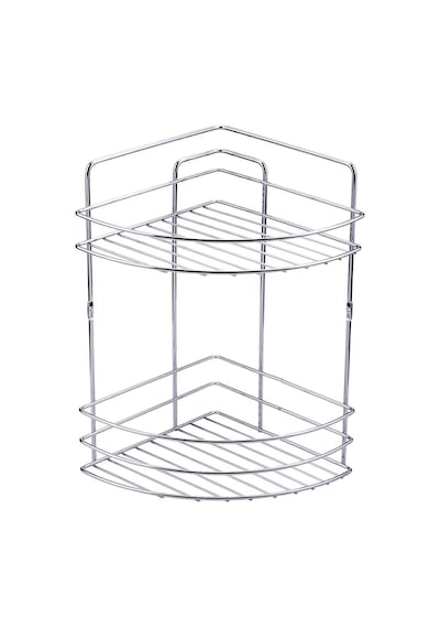 Metal Tel Köşe Şampuanlık İkili 22X22