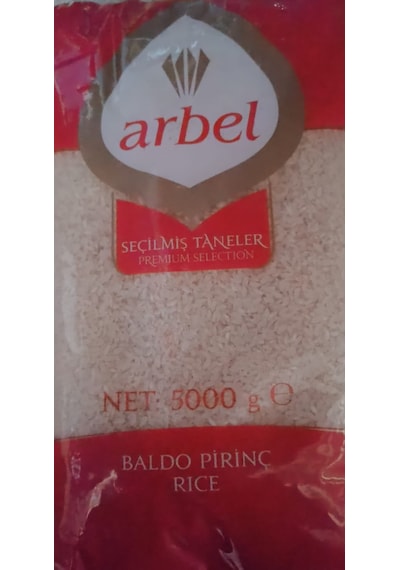 Arbel Baldo Pirinç 5 Kg