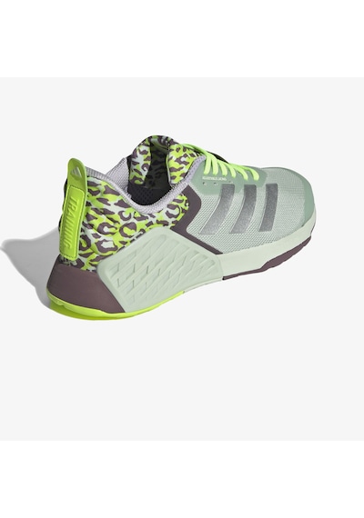 Adidas Dropset 3 Gfx Kadın Yeşil Antrenman Ayakkabısı Id8660