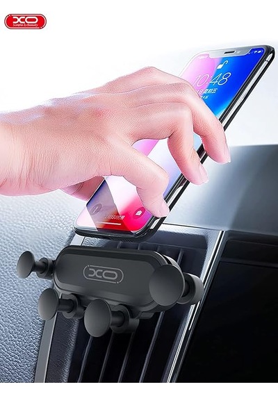 Xo Havalandırma Uyumlu Kıskaçlı 4 Kavrama Araç İçi Telefon Tutucu