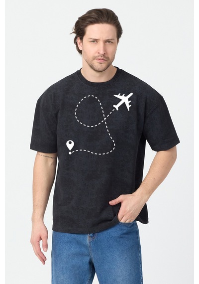 Urbantrendstore Baskılı Asit Yıkamalı Pamuklu Oversize Salaş Rahat Kalıp Günlük Özel Gün Tişört Biskilet Ve Yuvarlak Yaka Tshirt Regular Normal Kalıp Casual Terletmeyen Soft Dokulu Tarz Bayrama Özel Tişört Siyah Urbantrendstore Baskılı Asit Yıkamalı Pamuklu Oversize Salaş Rahat Kalıp Günlük Özel Gün Tişört Biskilet Ve Yuvarlak Yaka Tshirt Regular Normal Kalıp Casual Terletmeyen Soft Dokulu Tarz Bayrama Özel Tişört Siyah