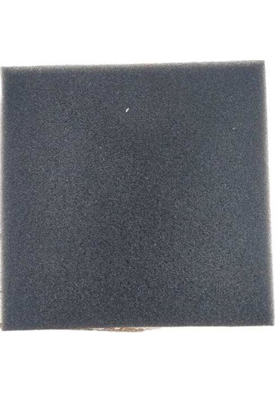 Filtre Süngeri İnce Gözenekli Siyahi 30 Pp 18x18x5