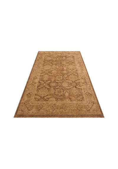 Eko Halı Shıraz Shr 01 Beige Vintage Tarzlı Yumuşak Dokulu Modern Makine Halısı Bej Kahve