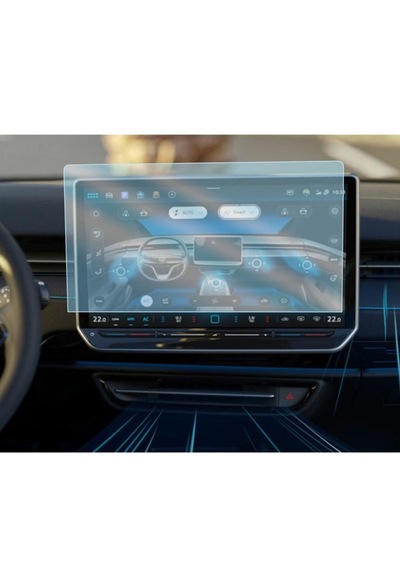Volkswagen Id.7 Uyumlu 15.9 İnç Ekran Koruyucu Multimedya Navigasyon 9H Nano Ekran Koruyucu