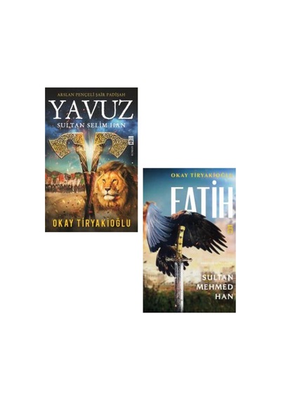 Okay Tiryakioğlu 2 Kitap Set / Yavuz Sultan Selim Han - Fatih Sultan Mehmed Han