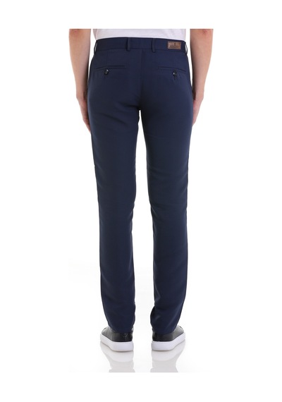 Hatemoğlu A. Lacivert D. Slim Fit Desenli Yandan Cep Kanvas Pantolon Lacivert Hatemoğlu A. Lacivert D. Slim Fit Desenli Yandan Cep Kanvas Pantolon Lacivert