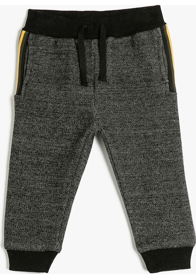 Koton Jogger Eşofman Altı Beli Bağlamalı Cepli Antrasit 4wmb40046tk 4WMB40046TK045 Antrasit