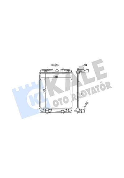 Kale 364400 Motor Radyatoru 1330p4 1330p5 1333c4