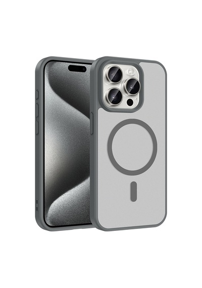 İphone 15 Pro Kılıf Magsafe Kamera Korumalı Mat Parmak İzi Tutmayan Grlpro Desert Gold