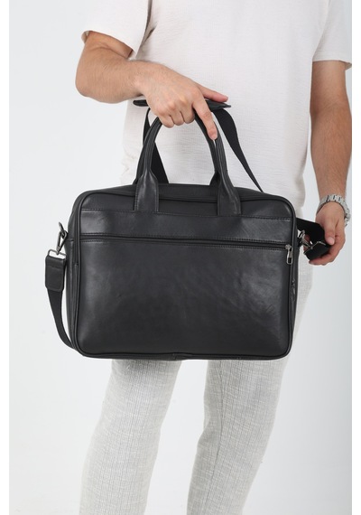 Erzeno Hakiki Deri Siyah Evrak Ve Laptop Çantası / Uzun Askılı Büyük Boy Laptop Çanta / 15,6 İnç Siyah Renk - 628189100 Siyah Renk Erzeno Hakiki Deri Siyah Evrak Ve Laptop Çantası / Uzun Askılı Büyük Boy Laptop Çanta / 15,6 İnç Siyah Renk - 628189100 Siyah Renk
