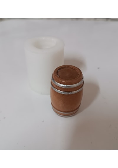Mini Fıçı Silikon Kalıp S922