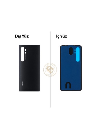 Xiaomi Mi Note 10 Lite Gece Yarısı Siyahı Uyumlu Arka Kapak Siyah