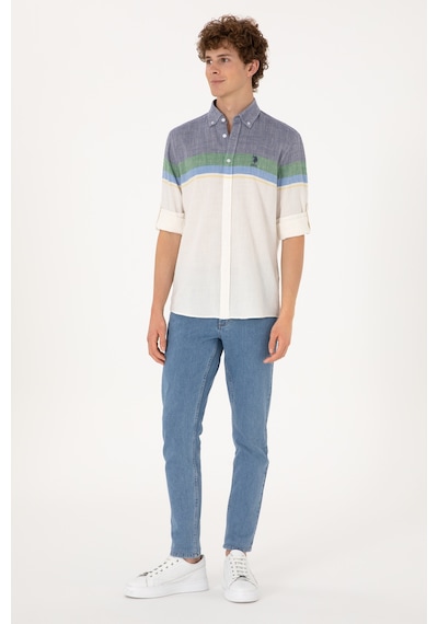 U.s. Polo Assn. Erkek Lacivert Gömlek Desenli 50306336-vr033 Lacivert U.s. Polo Assn. Erkek Lacivert Gömlek Desenli 50306336-vr033 Lacivert