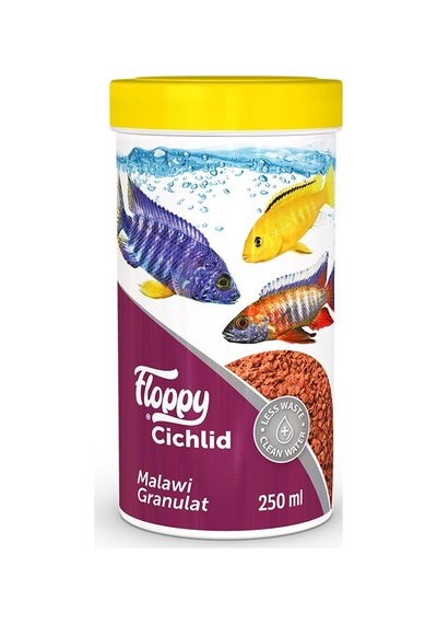 Floppy Cichlid Granulat Ciklet Balık Yemi 250 Ml