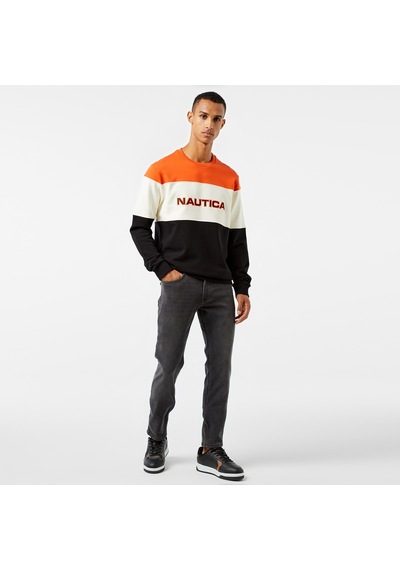 Nautica Erkek Gri Slim Fit Denim Pantolon Düz 7p4711t Gri