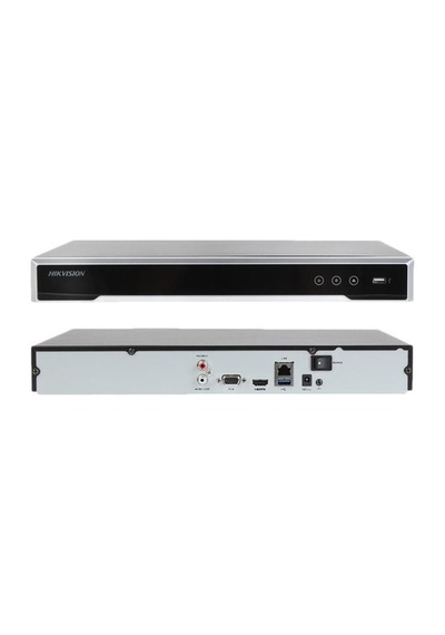 Hıkvısıon Ds-7616nı-q2, 16kanal, 8mpix, H265+, 2 Hdd Desteği, 2160p Kayıt, 160mbps Bant Genişliği, Metal Kasa, Nvr