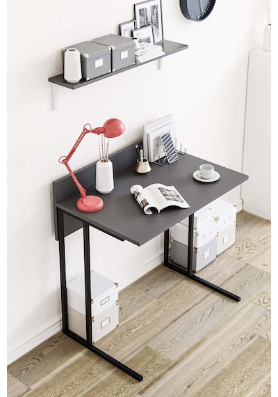 Poyraz Metal Ayaklı Çalışma Masası Oyuncu Masası Bilgisayar Masası Çalışma Odası Masası Kütüphane Ma Antrasit Antrasit Poyraz Metal Ayaklı Çalışma Masası Oyuncu Masası Bilgisayar Masası Çalışma Odası Masası Kütüphane Ma Antrasit Antrasit