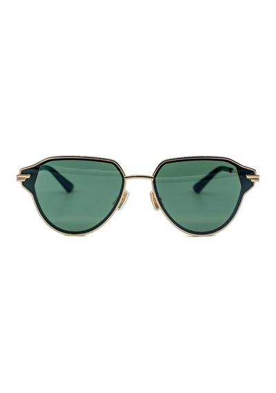 Bottega Bv 1271s 003 63 Kadın Gold Metal Damla Güneş Gözlüğü