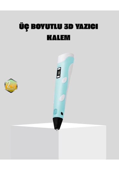 3d Kalem Ergonomik 1.75 Mm Filament Destekli Fdm Yazıcı Kalemi