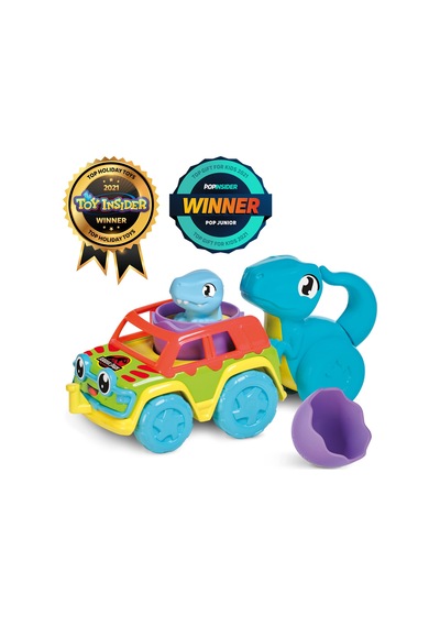 Toomies -toomıes E73251 Tomy Chase & Roll Raptors, Push-geçin, Dinozor Çocukları, Jurassic Dünya, Eğitim Renkleri Ve Ses, Bebek Boys & Girls İçin Oyuncak 12 Ay +, Çok Renkli