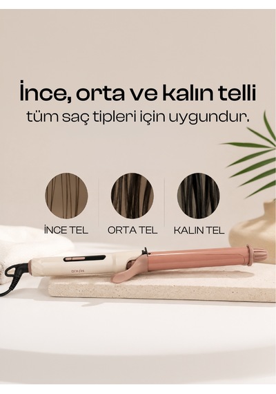 Seramik Uzun Saç Maşası 25 MM