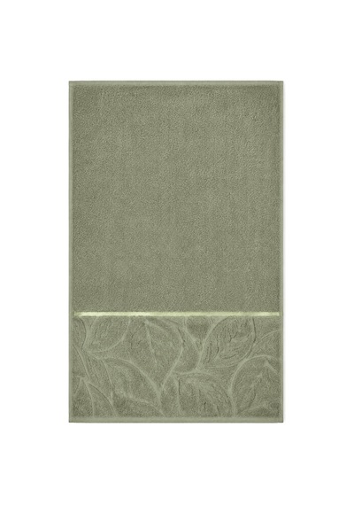 El Yüz Havlusu 50x90 Cm Kısmi Kadife Lunaria Collection 230 Gr Yeşil