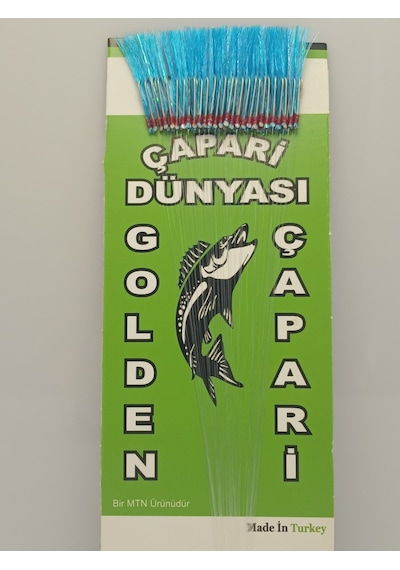Golden 50 İğneli İstavrit Kösteği 7 No Beyaz İğne -0,20 Mm -0,22 Mm -0,25 Mm Köstek Mavi