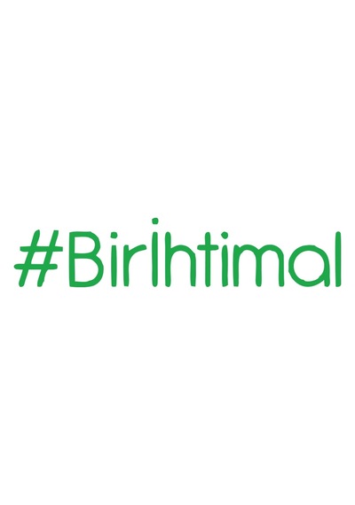 Bir İhtimal Araba Sticker 17x17 Cm Yeşil