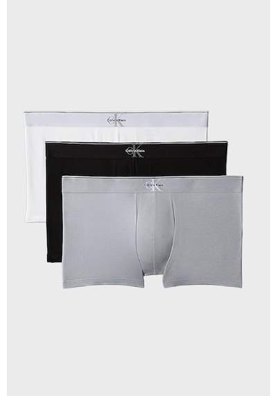 Calvin Klein Erkek Boxer Lv00nb4472 4rv Siyah Gri Ekru Siyah Gri Ekru