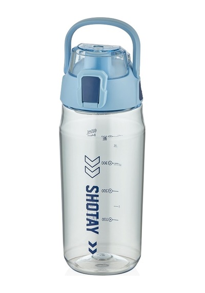 Shotay St-7206 600ml Mavi Plastik Matara Mavi