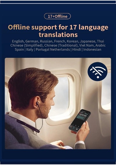Kameralı 140 Dilde Wifi Özellikli Translator Elektronik Çevi
