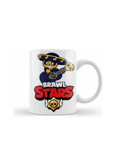Brawl Stars Poco Kupa Bardak Porselen No28161 Karışık