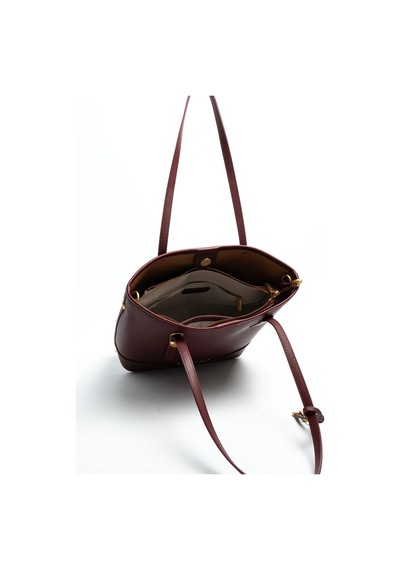 Silver Polo Sp1243 Kadın Omuz Çantası Mini Rolax Bordo-bordo