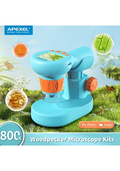 Apexel Çocuk Mikroskop Kiti