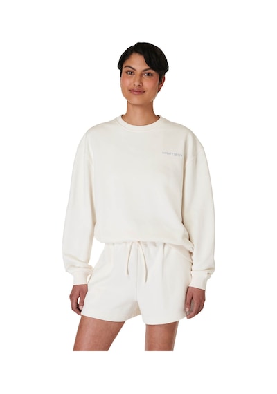 Sweaty Betty Our Strength Is In Each Other Kadın Sweatshirt BEYAZ