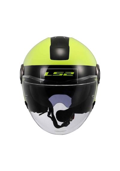 Ls2 Classy Classic Açık Motosiklet Kaskı-9553 Neon Sarı