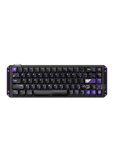 Vgn Flash 68he Alüminyum Manyetik Oyuncu Klavyesi Tianba-black Knight