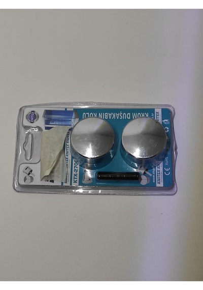 10 Mm Bir Çift Cam Kabin Kolu Krom Duşakabin Kolu Abs Üzeri Krom Kaplama Cam Diğer