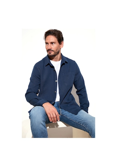 Buratti Pamuklu Tek Cepli Regular Fit Erkek Gömlek Cf25W129140 Lacivert
