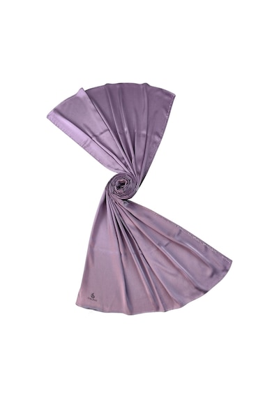 Mim Eşarp Mısırlı Eşarpları Taşlı Jan Jan Abiye Şal 75x190 Cm Lila