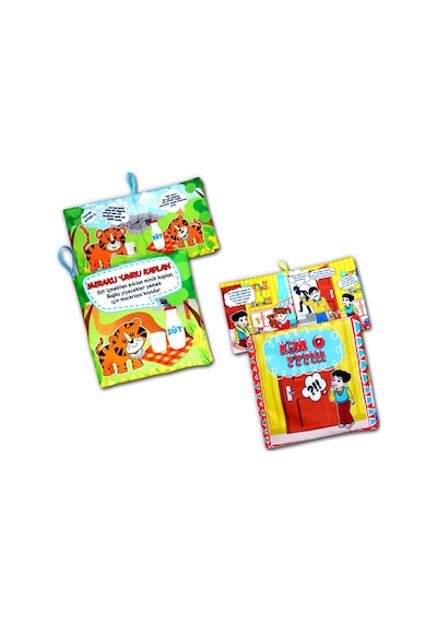 2 Kitap Tox Kim O Ve Meraklı Kaplan Yarusu Kumaş Sessiz Kitap T09