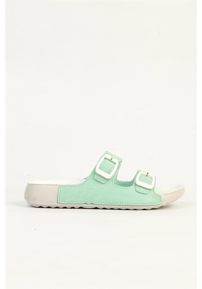 United Colors Of Benetton Çocuk Terlik Mint Yeşili Bn-1420 Yeşil
