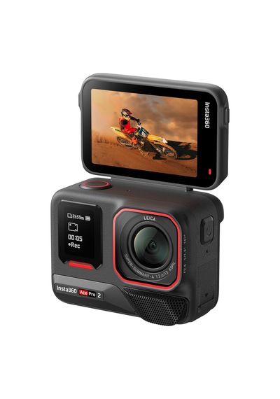 Ace Pro 2 Xplorer Bundle 8k Aksiyon Kamera Siyah Tek Batarya Deklanşör Düğmeli Tutma Aparatlı Set