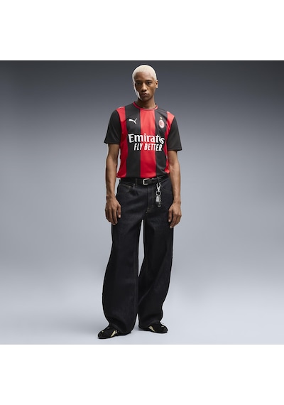 Puma Ac Milan 26/27 İç Saha Erkek Siyah Futbol Forma 78412101