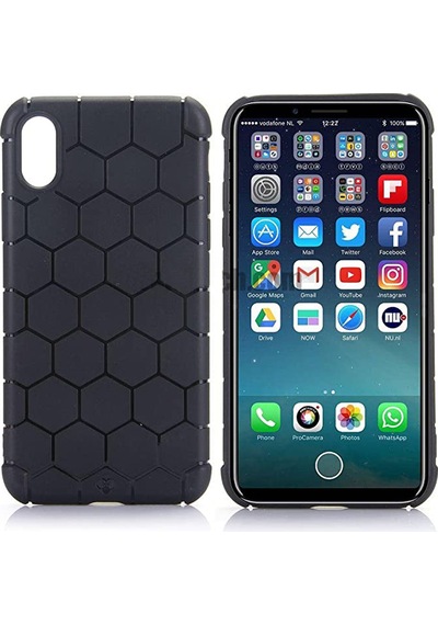 Totu - Apple Uyumlu iPhone X Arka Koruma Arka Koruma Kılıf