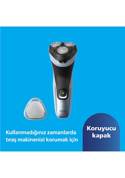Philips 3000X Serisi Islak & Kuru Elektrikli Tiras Makinesi - X3063/00