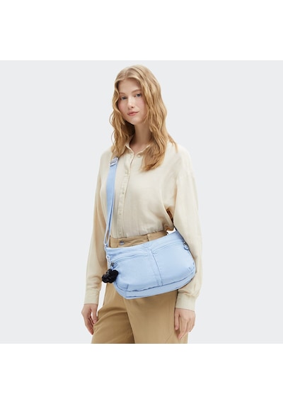 Kipling Kıplıng Izellah Orta Boy Omuz Çantası Mavi Cloudy Sky Blue Mavi